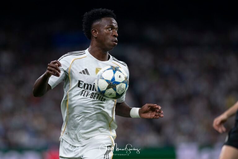 VINICIUS JUNIOR of Real Madrid CF