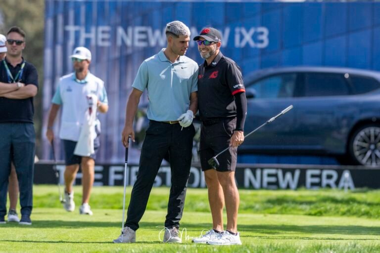 CARLOS ALCARAZ and SERGIO GARCIA