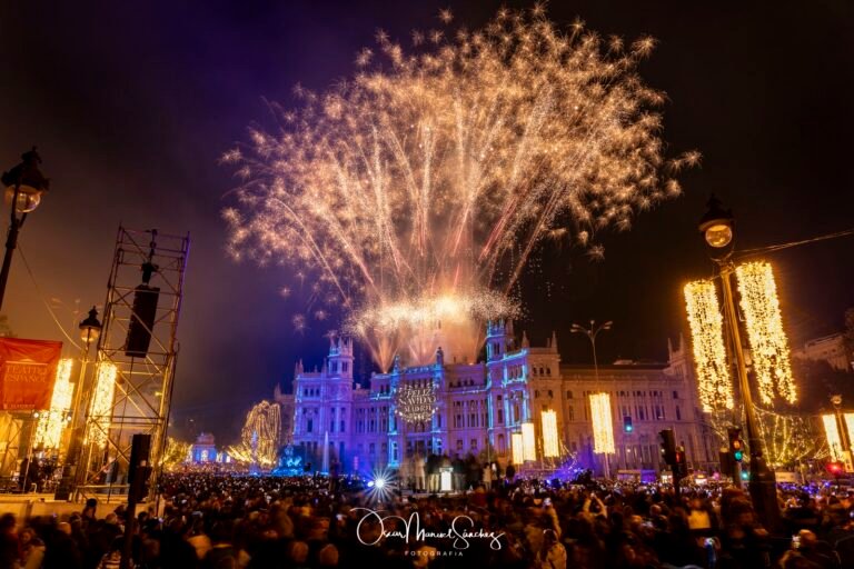 Christmas Lights Switch-On 2025, Madrid