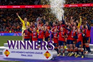 UEFA Women's Nations League 2025 Final Second Leg - SPANISH NATIONAL TEAM 3 Vs. GERMAN NATIONAL TEAM 0