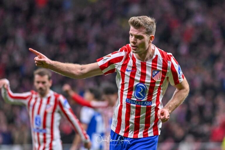 ALEXANDER SØRLOTH of Atletico de Madrid
