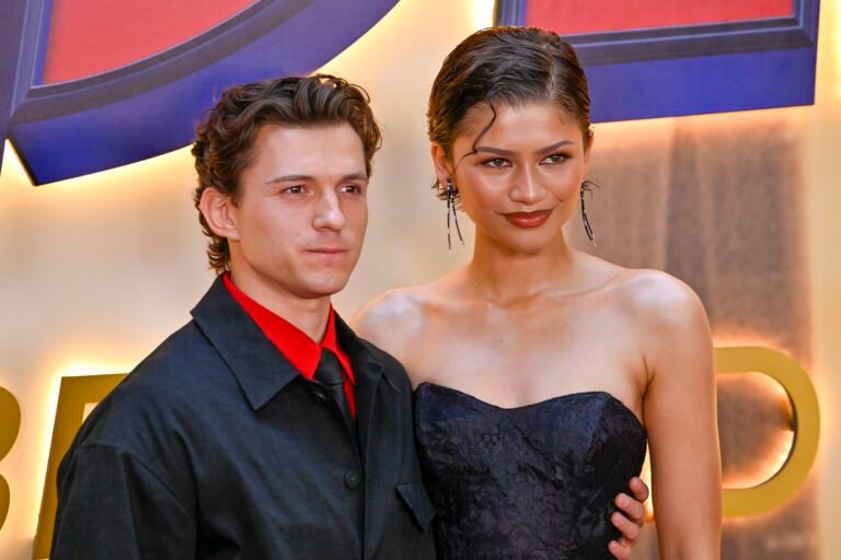 Actors TOM HOLLAND and ZENDAYA