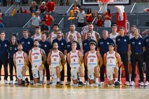 SPAIN 109 vs. DENMARK 81 2025-26 World Cup Qualifier friendly basketball game for QAT'27 (07.02.26)