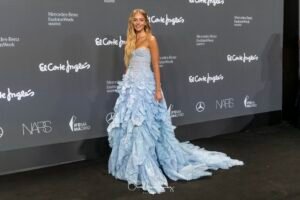 MISHEL GERZIG attends the MBFW Madrid closing party at Reina Sofía Museum